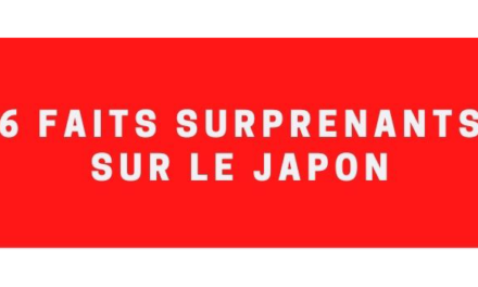 Faits surprenants sur le Japon