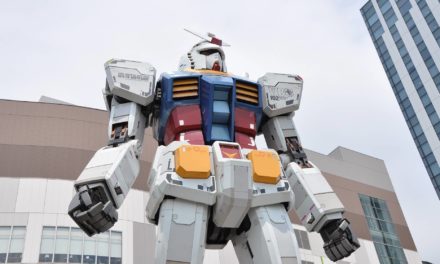 Gundam géant à Tokyo