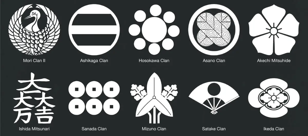 Les kamon, symboles des clans japonais